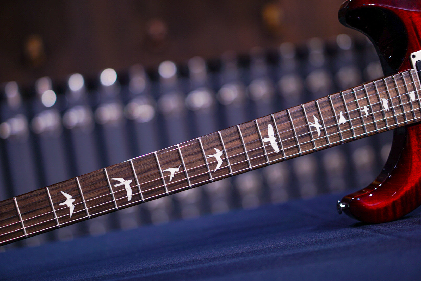 PRS S2 Custom 24 Fire Red Burst S2074079 2024