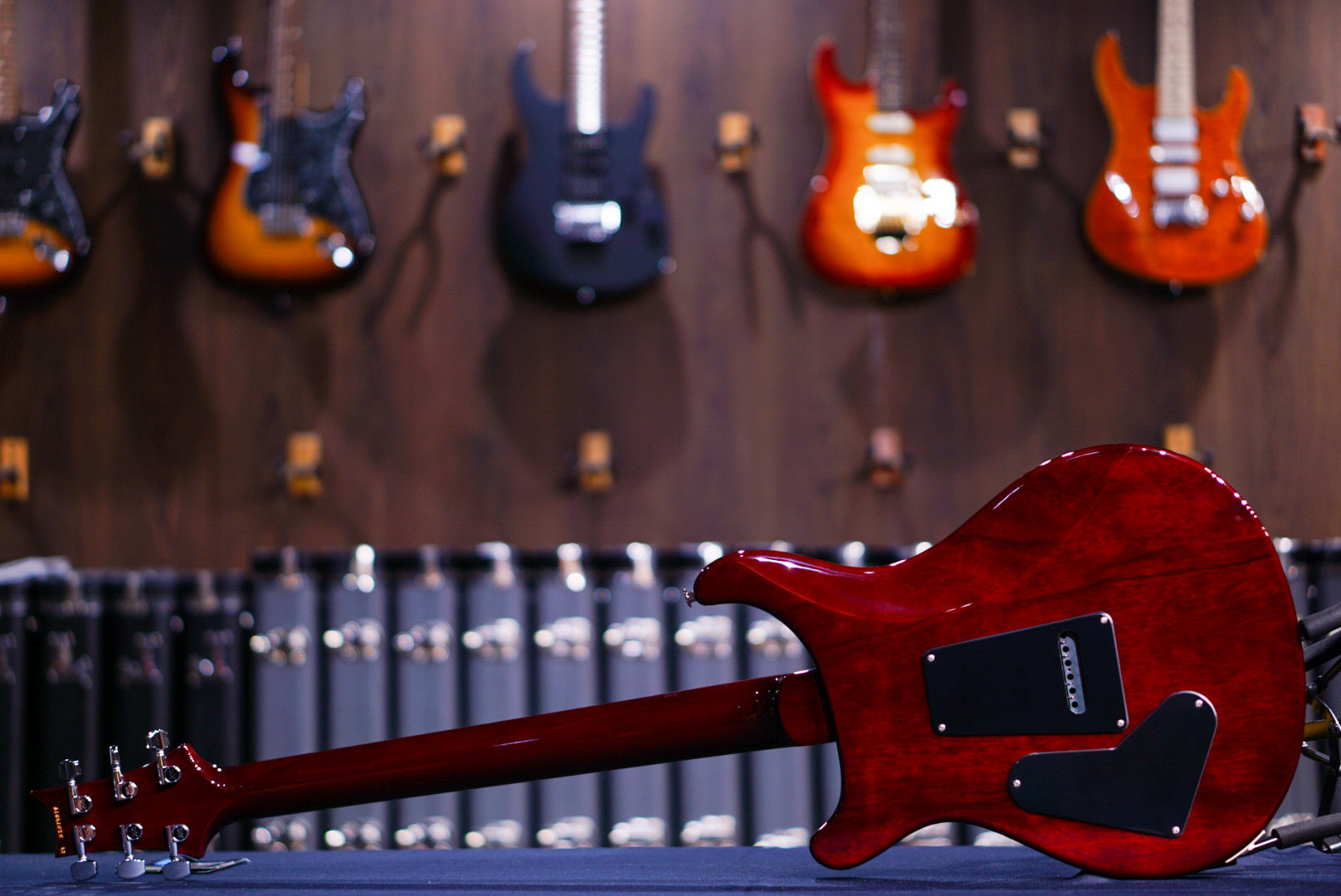 PRS S2 Custom 24 Fire Red Burst S2074079 2024