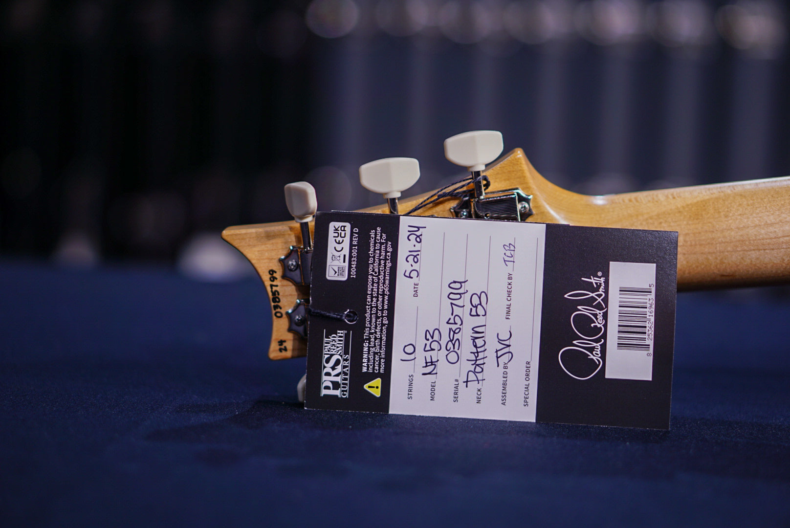 PRS NF53 White Doghair 0385799