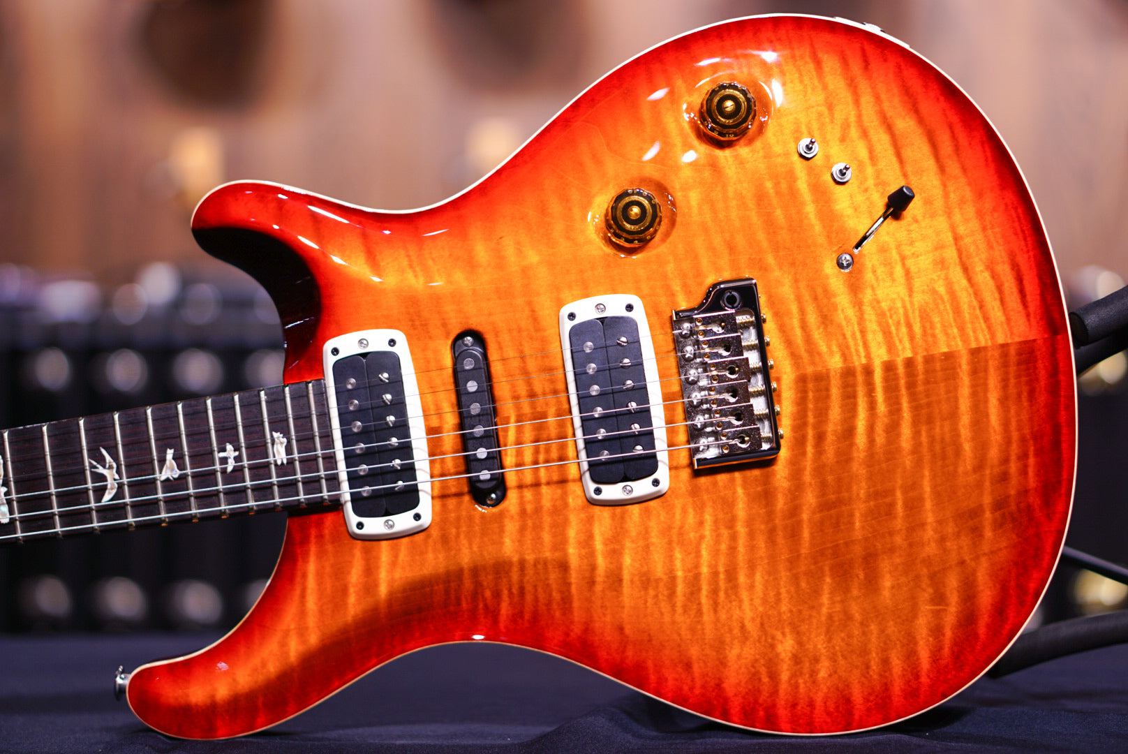 PRS Modern eagle V dark cherry burst 23 0358131 - HIENDGUITAR PRS GUITAR