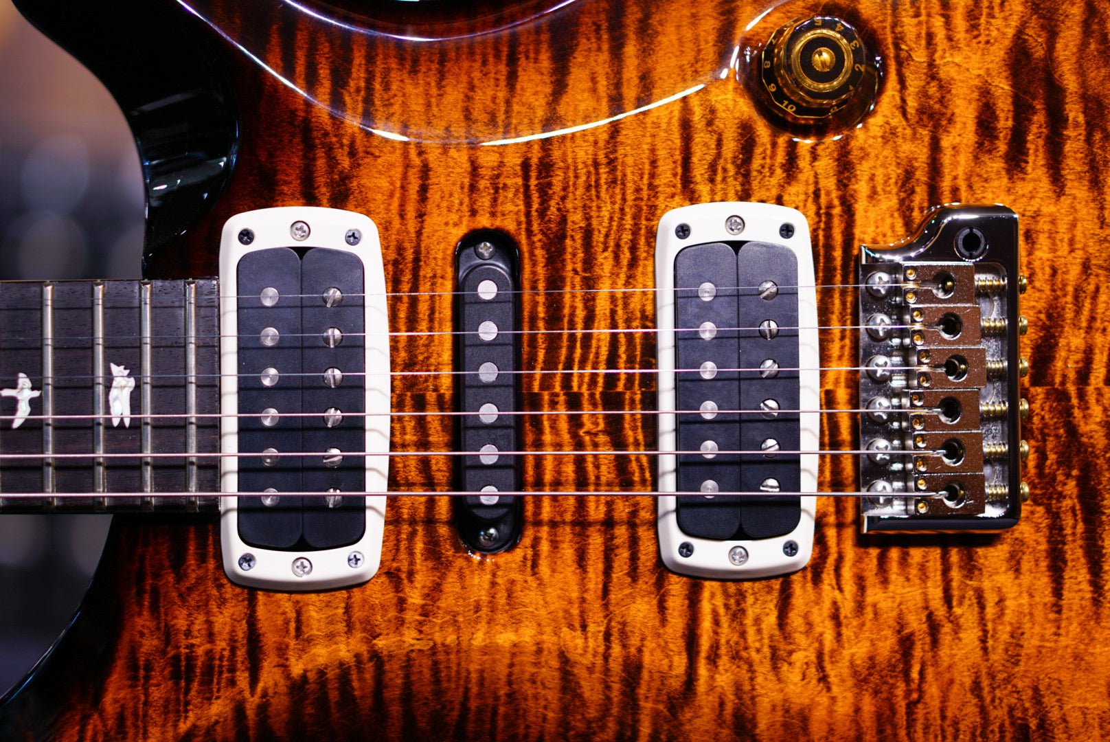 PRS Modern eagle V black gold burst 23 0358452 - HIENDGUITAR PRS GUITAR