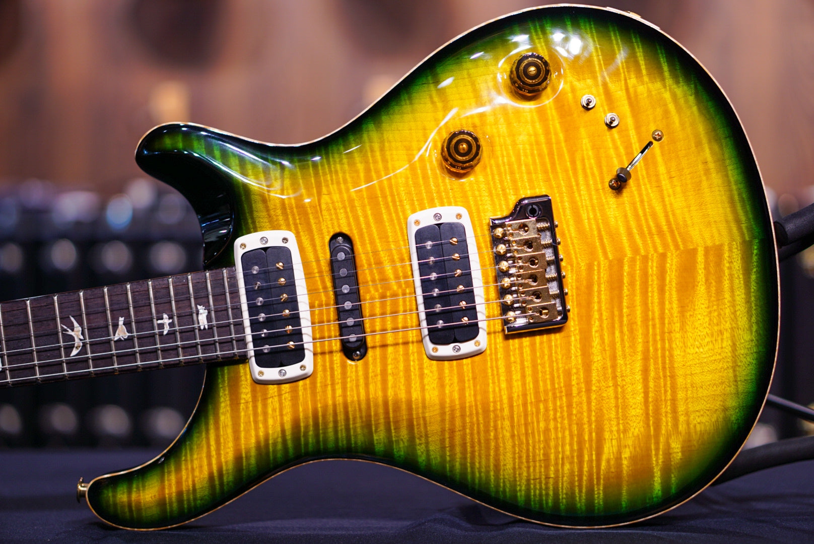 PRS Modern eagle V iguana burst ( Custom color ) 10top 23 0354596 - HIENDGUITAR PRS GUITAR