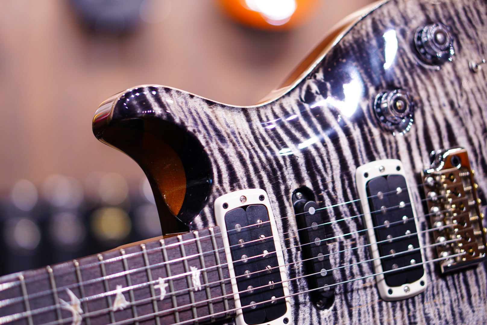 PRS Modern eagle V Charcoal 23 0357153 - HIENDGUITAR PRS GUITAR