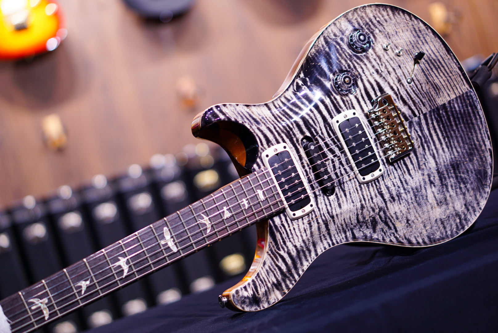 PRS Modern eagle V Charcoal 23 0357153 - HIENDGUITAR PRS GUITAR