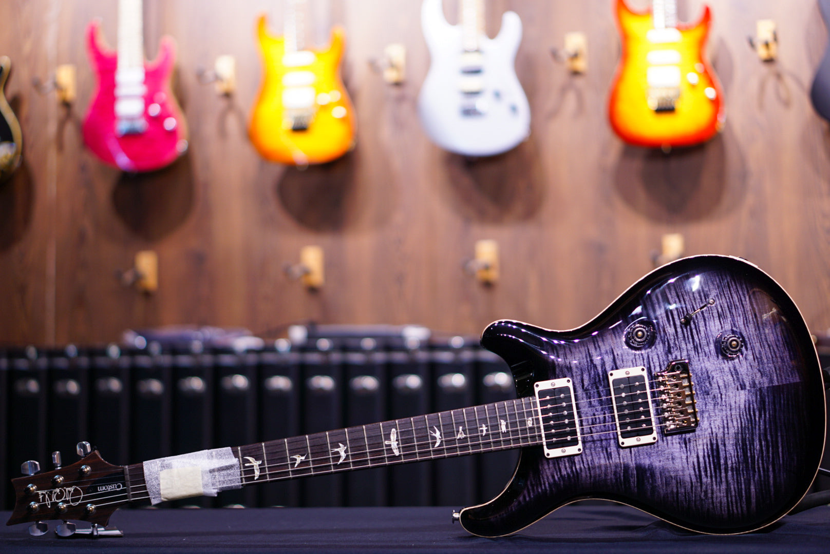 PRS Custom 24 purple mist thin neck 23 0352780 - HIENDGUITAR PRS GUITAR