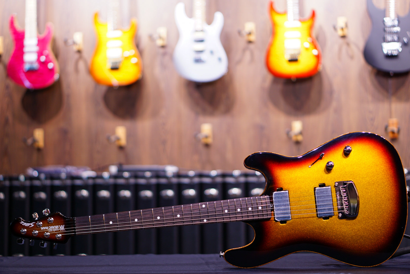 Ernie ball Musicman Sabre HT Guitar HH Trem Showtime H02272 - HIENDGUITAR Musicman GUITAR