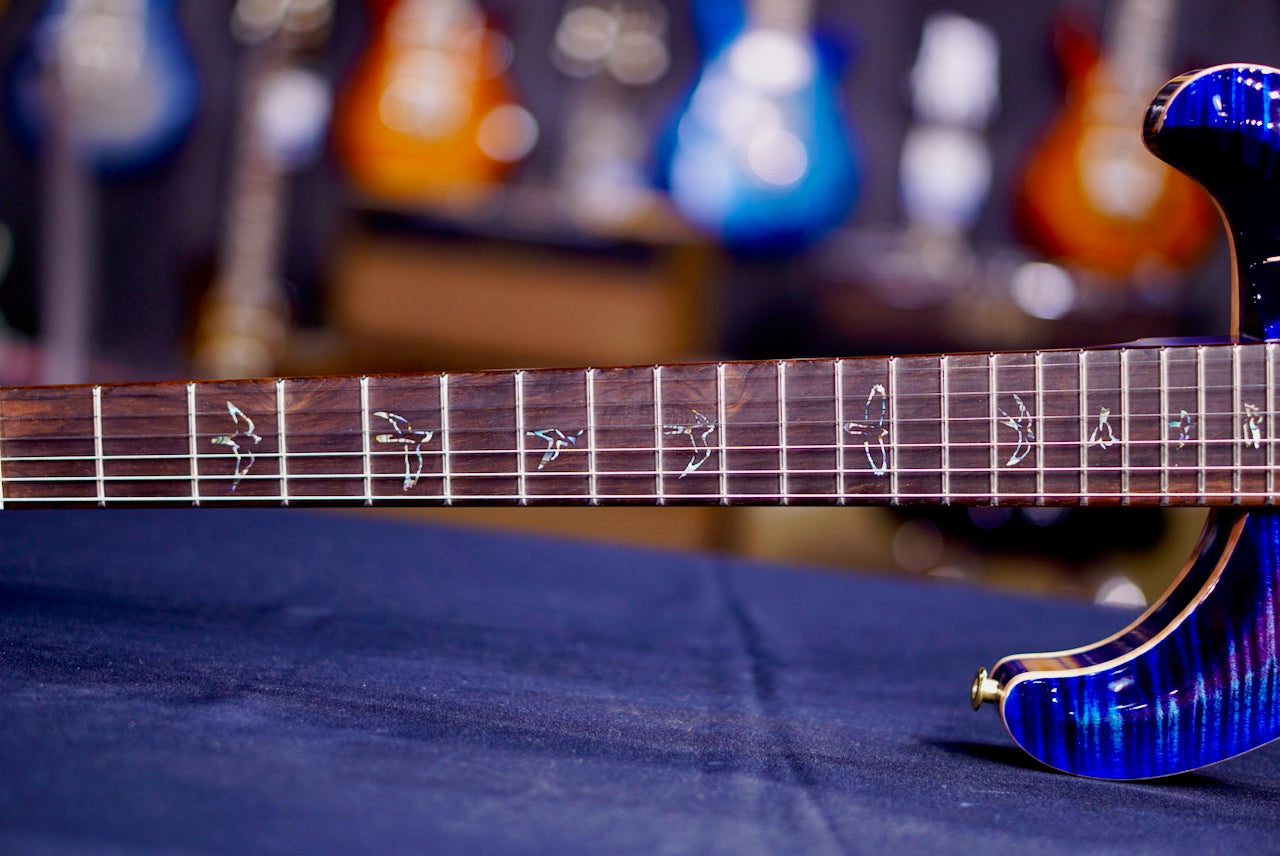 PRS Hollowbody II Piezo Wood Library Violet Blue Burst 0408164