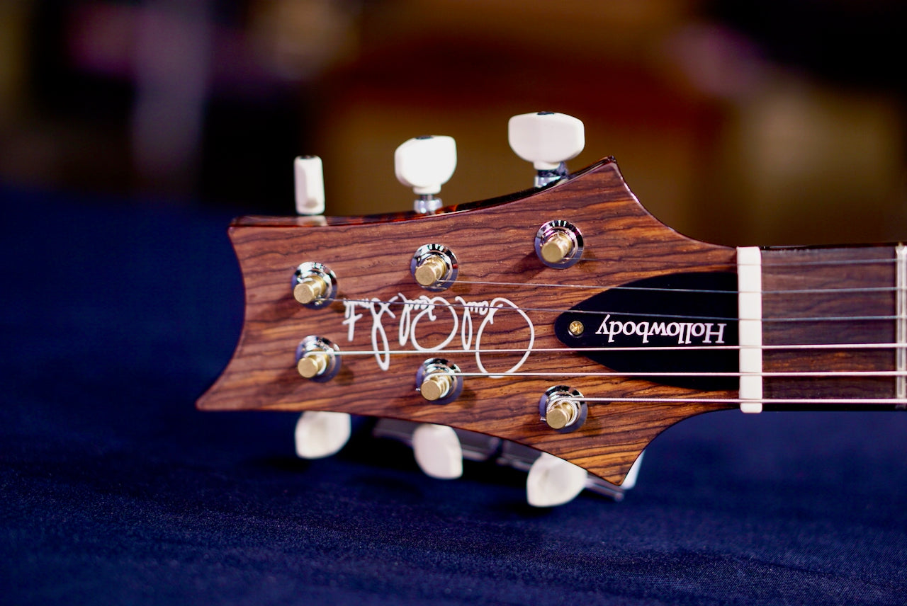 PRS Hollowbody II Piezo Wood Library Burnt Maple Leaf 0408168