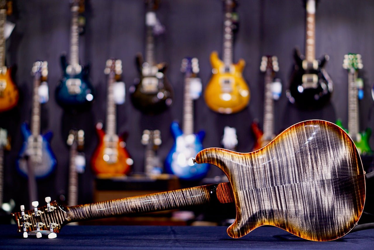 PRS Hollowbody II Piezo Wood Library Burnt Maple Leaf 0408168