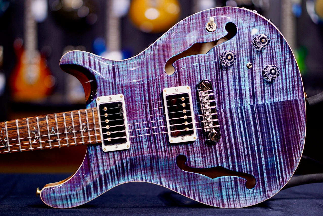 PRS Hollowbody II Piezo Wood Library Violet 0408166