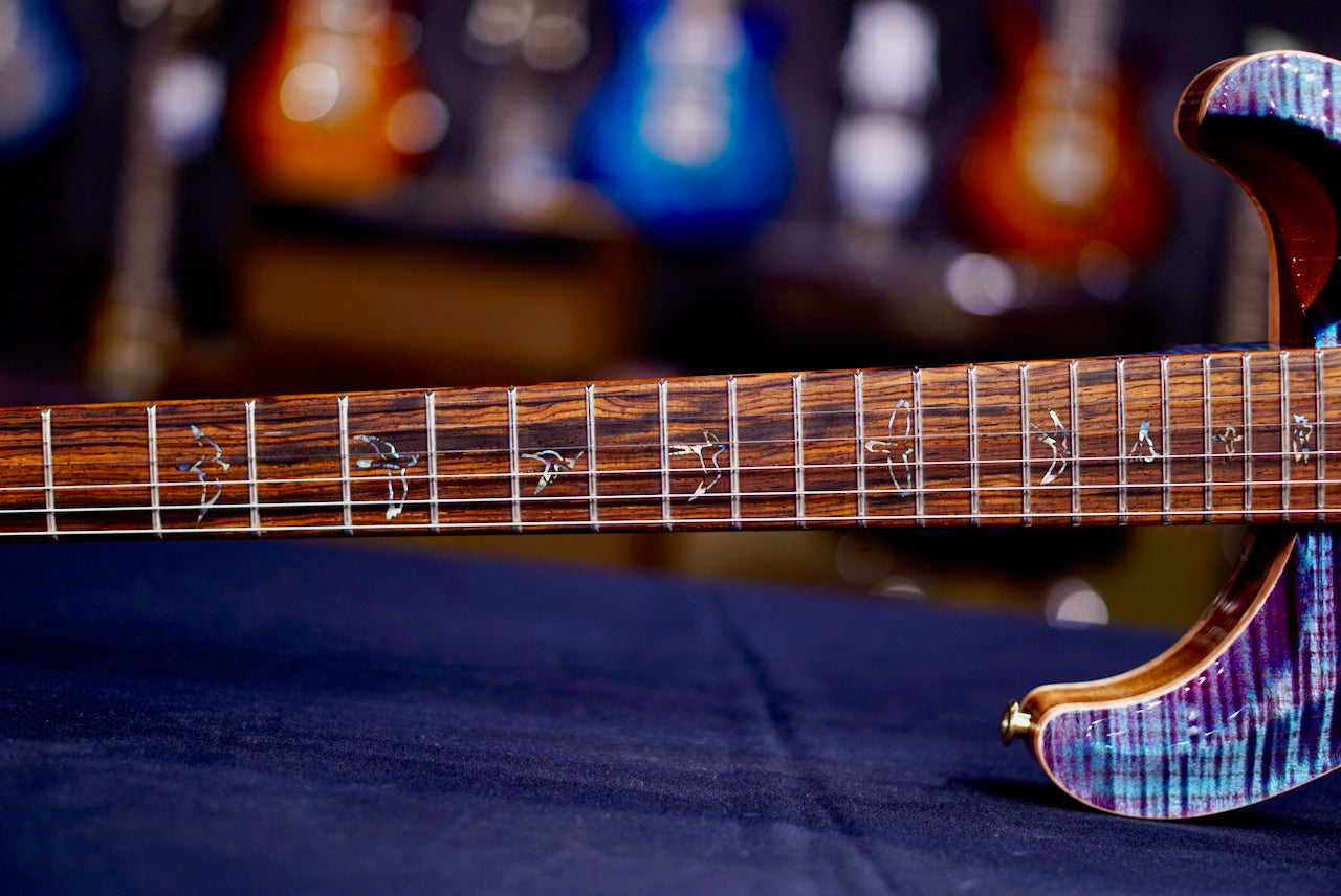 PRS Hollowbody II Piezo Wood Library Violet 0408166