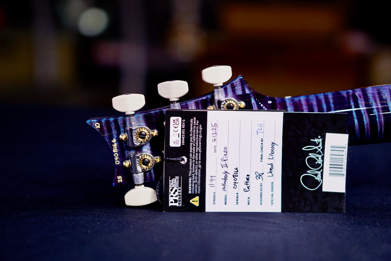 PRS Hollowbody II Piezo Wood Library Violet 0408166