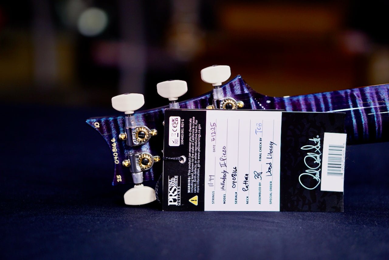 PRS Hollowbody II Piezo Wood Library Violet 0408166