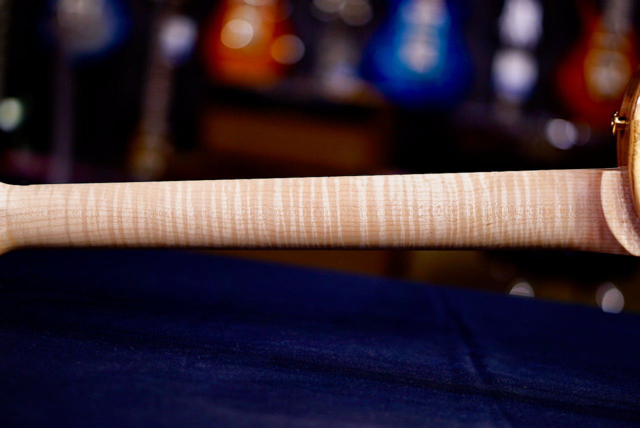 PRS Tremonti Wood Library Artist Neck Quilt Fire Red / Gray Black Fade 0408541