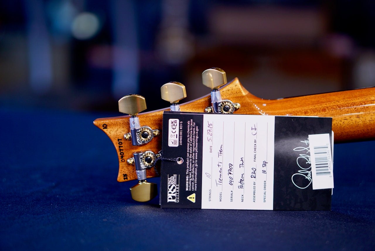PRS Tremonti Peacock Blue 10 Top 0407707