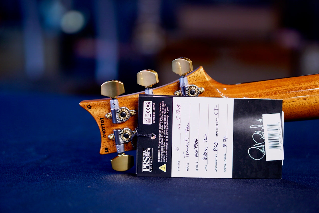 PRS Tremonti Peacock Blue 10 Top 0407707