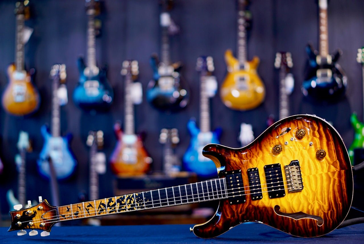 PRS Private Stock Special Semi Hollow Piezo Birds of a Feather McCarty Glow PS#11692 410403