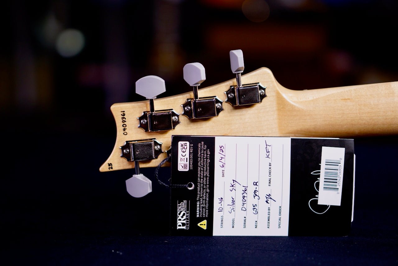 PRS Silver Sky john mayer Venetian Blue Rosewood 0409361