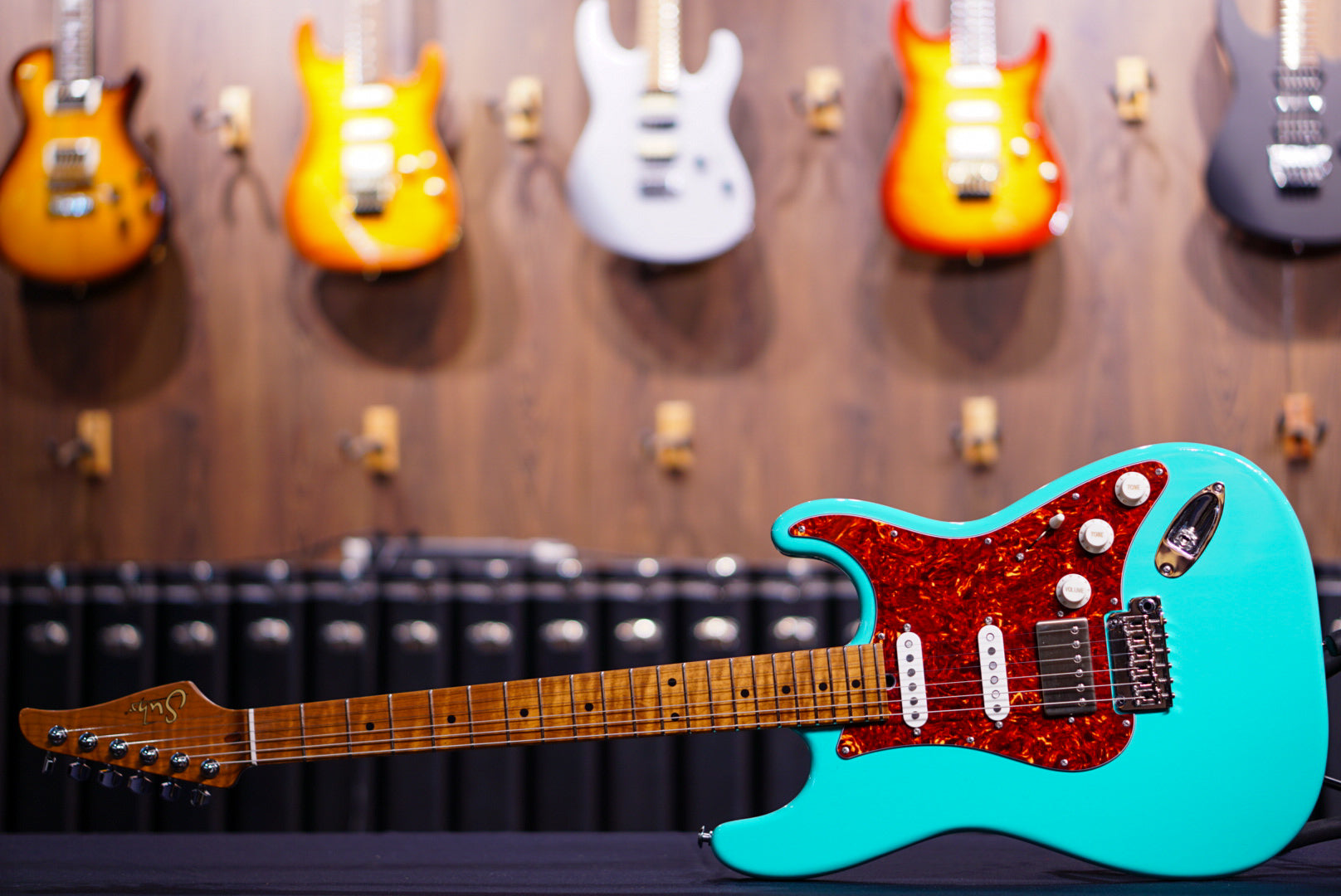 Suhr Classic custom antique seafoam green 77695 - HIENDGUITAR SUHR GUITAR