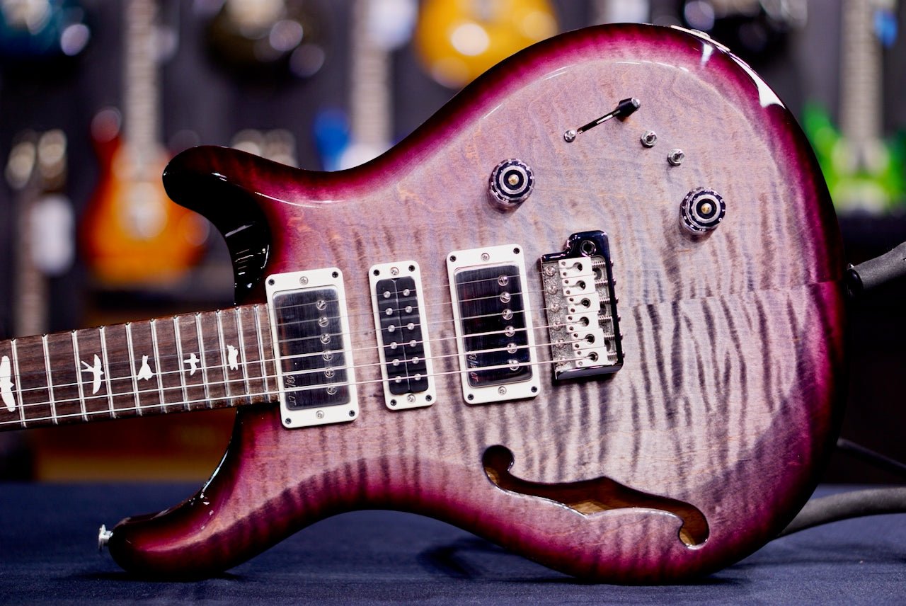PRS S2 Special Semi-Hollow Faded Gray Black Purple Burst S2081435