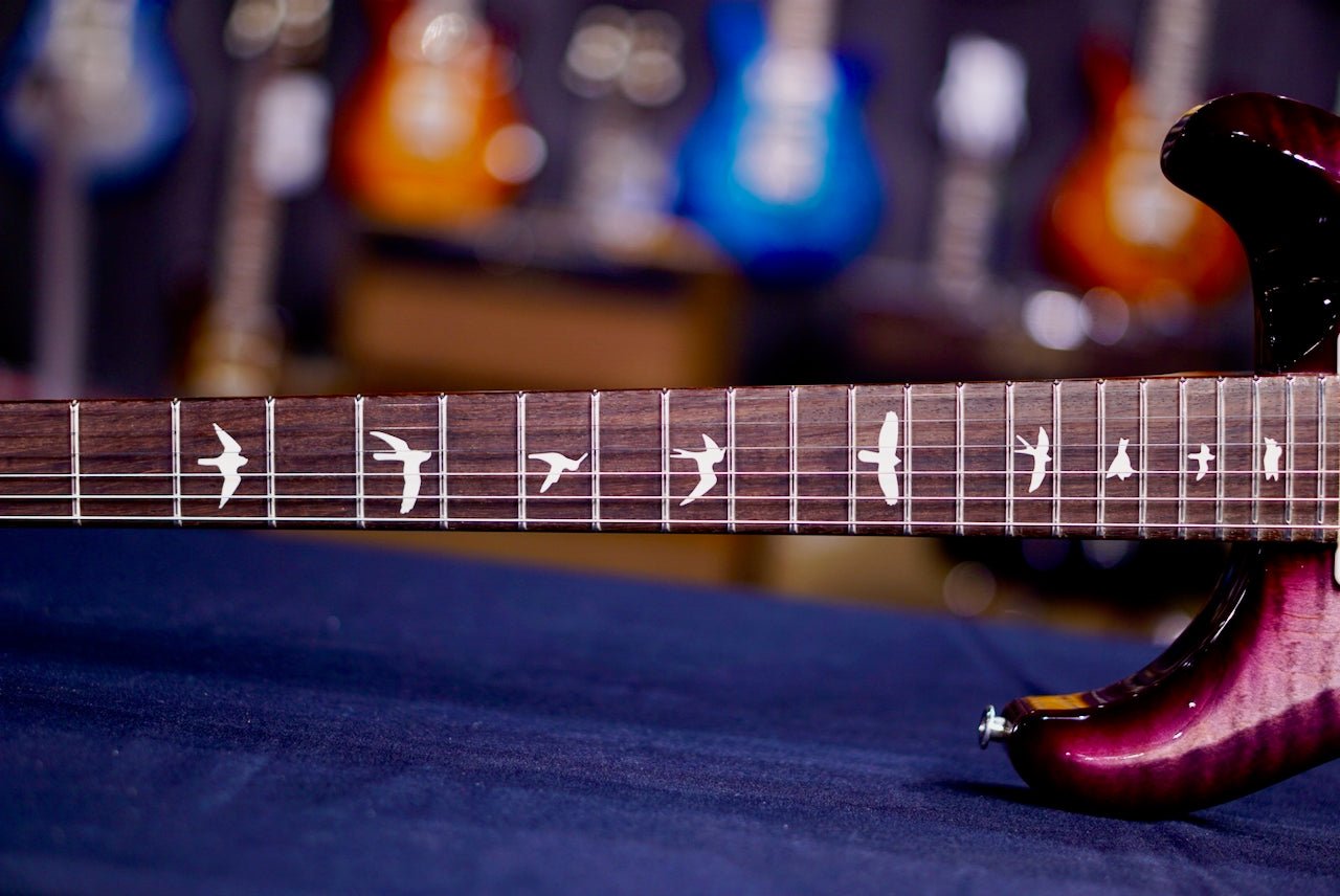 PRS S2 Special Semi-Hollow Faded Gray Black Purple Burst S2081435