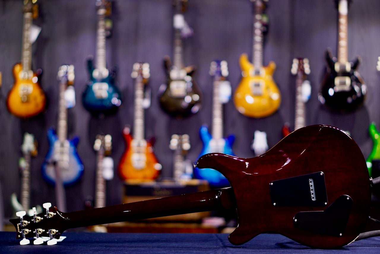 PRS S2 Special Semi-Hollow Faded Gray Black Purple Burst S2081435