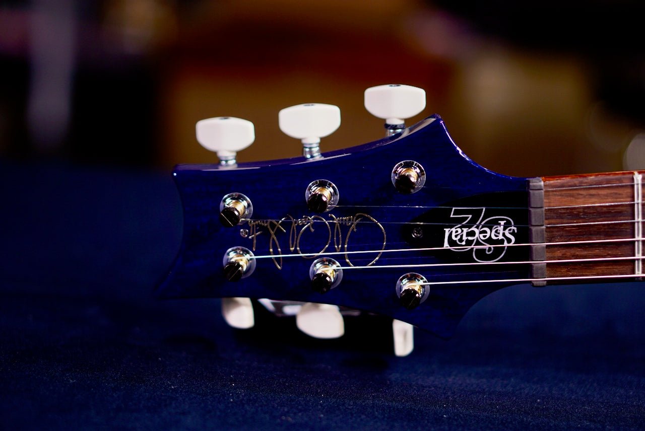PRS S2 Special Semi-Hollow Faded Gray Black Blue Burst S2082076
