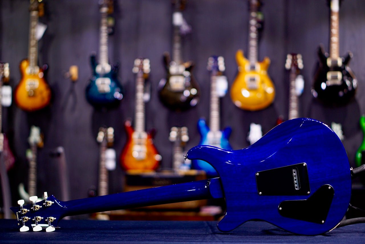 PRS S2 Special Semi-Hollow Faded Gray Black Blue Burst S2082076