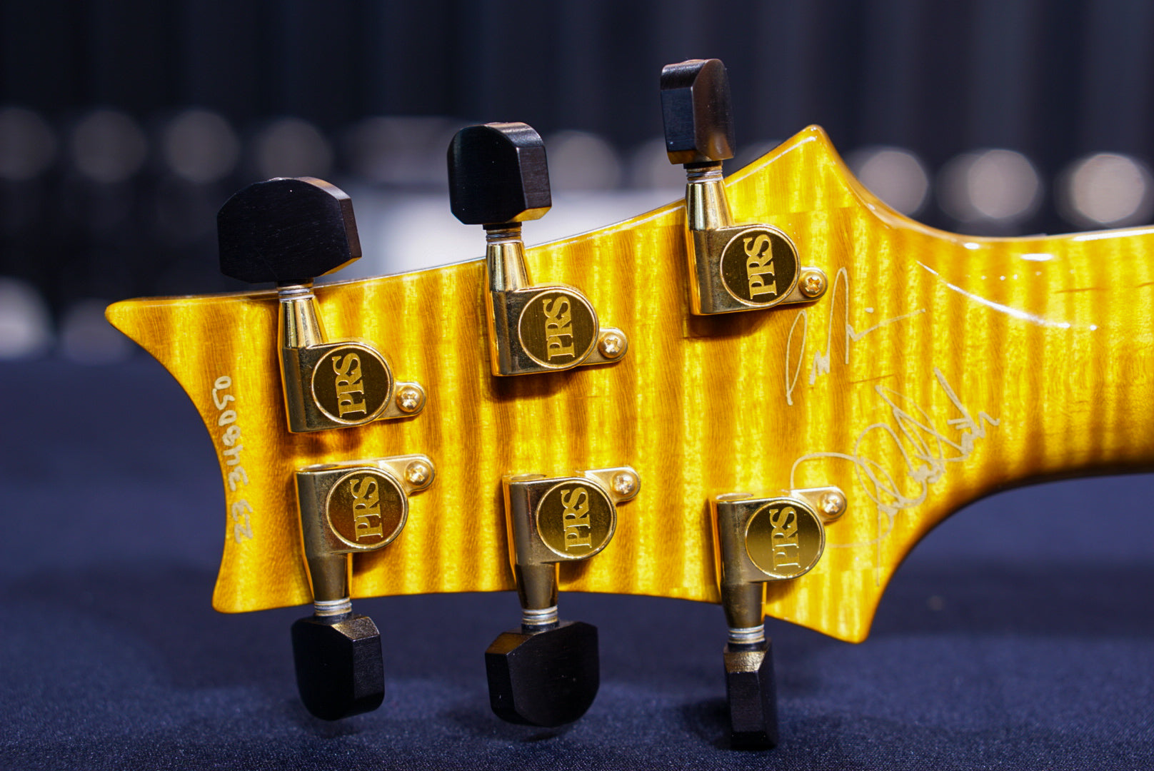 PRS Private stock doubleneck reverse beach cross fade - HIENDGUITAR PRS GUITAR