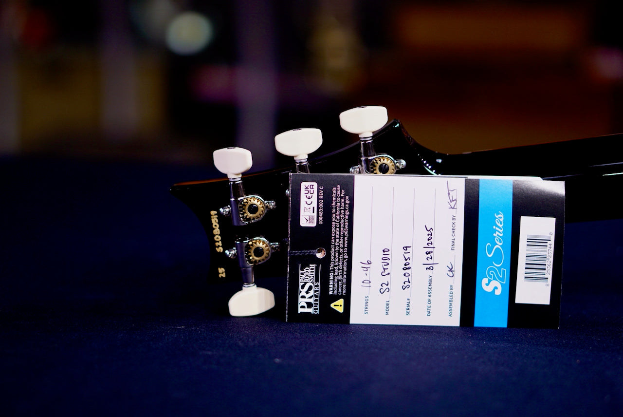 PRS S2 Studio Black Amber S2080519