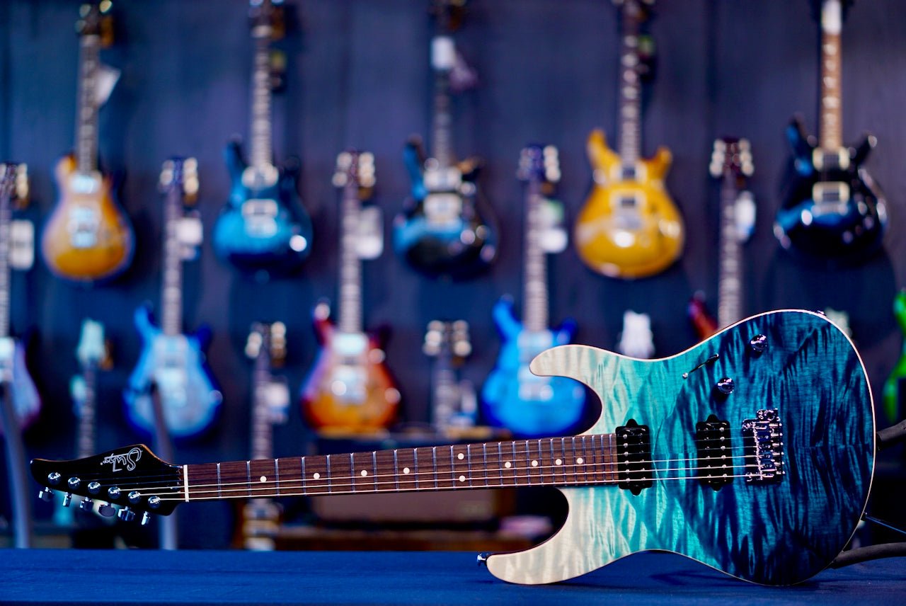 Suhr Modern Set Neck Teal Fade Limited Edition 84873