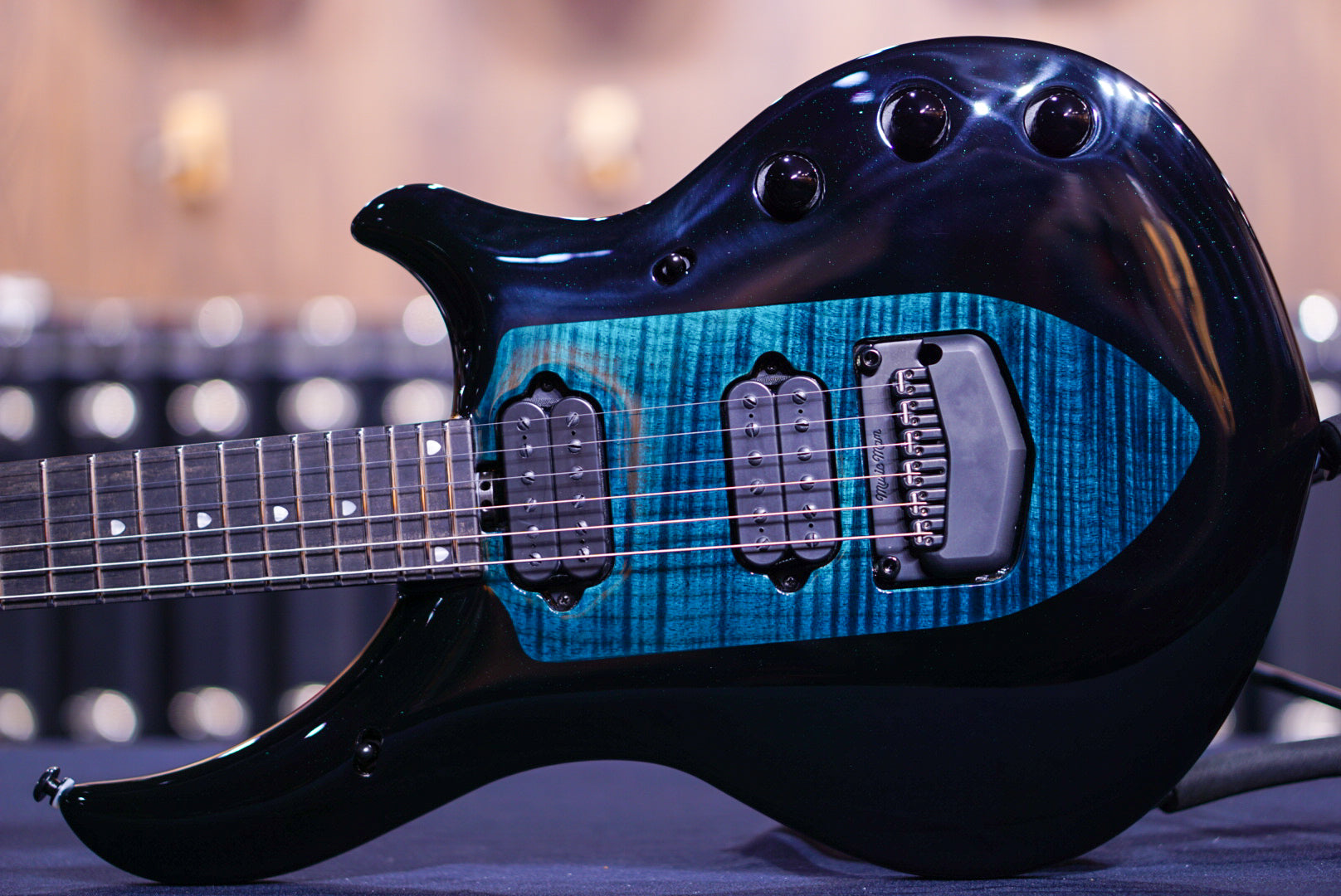 Ernieball Musicman Majesty 6 emerald sky M017047 - HIENDGUITAR Musicman GUITAR