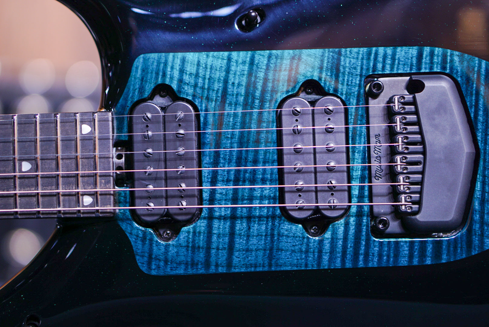 Ernieball Musicman Majesty 6 emerald sky M017047 - HIENDGUITAR Musicman GUITAR