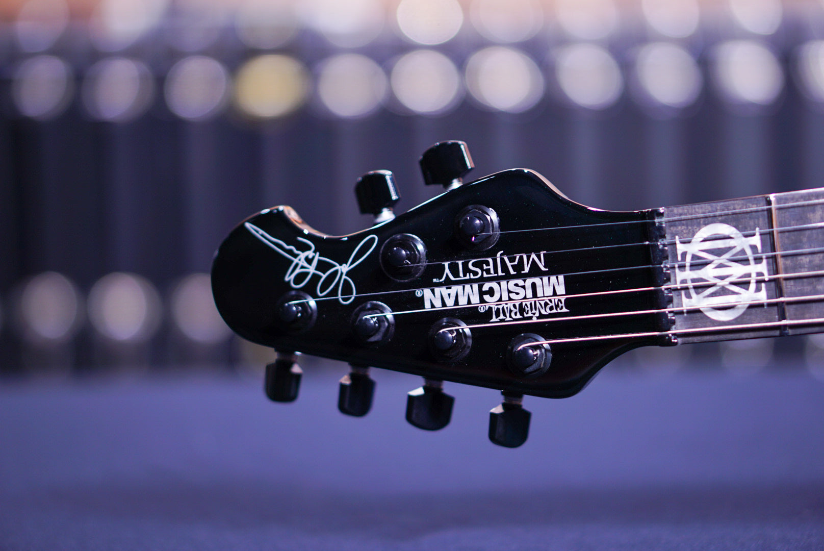 Ernieball Musicman Majesty 6 emerald sky M017047 - HIENDGUITAR Musicman GUITAR