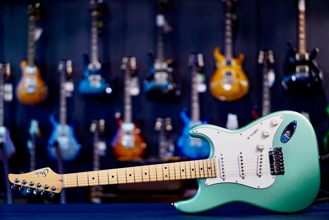 Suhr Limited Edition Classic S Cactus Green Metallic SSS Maple 84919