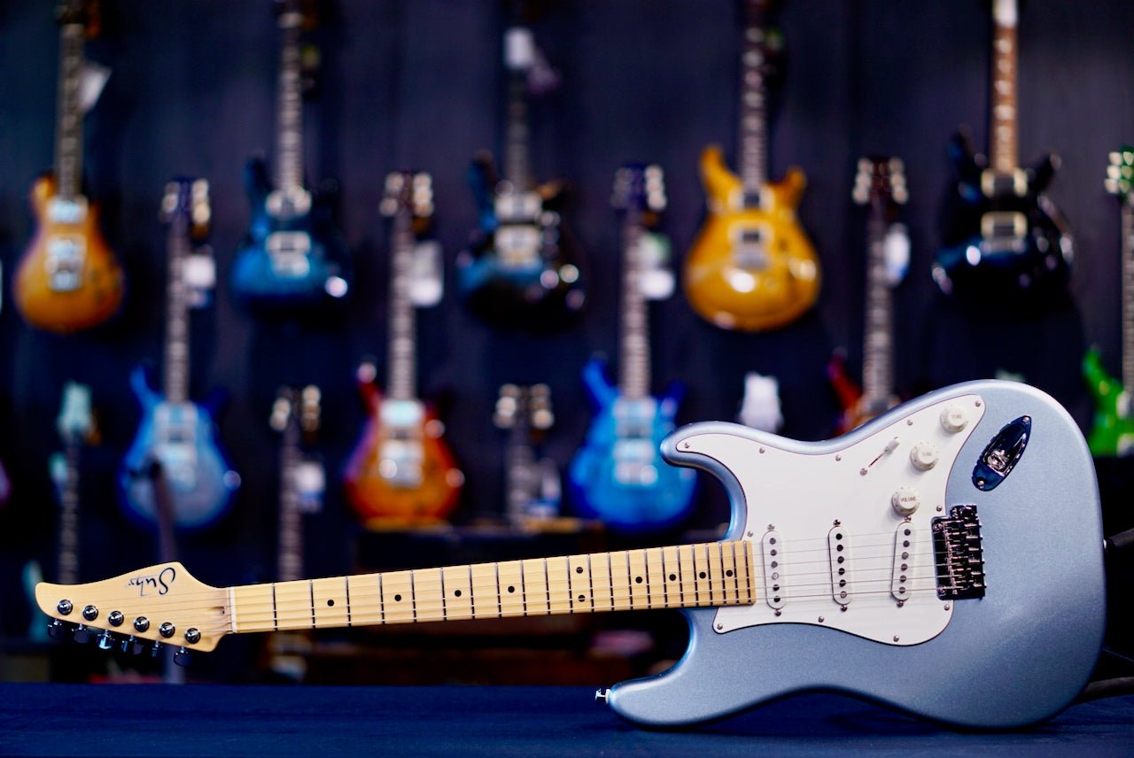 Suhr Limited Edition Classic S Ice Blue Metallic SSS Maple 84914