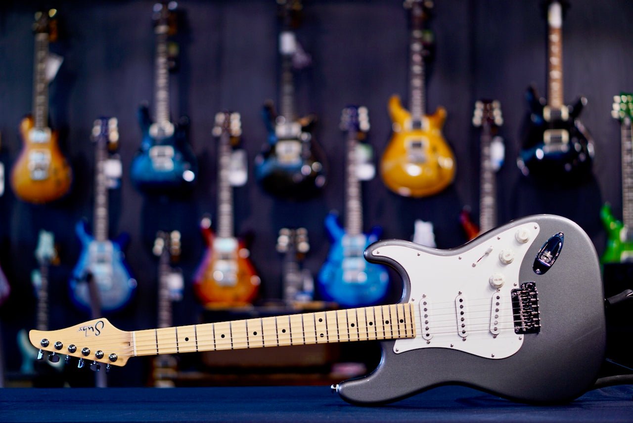 Suhr Limited Edition Classic S Pewter Metallic SSS Maple 84923