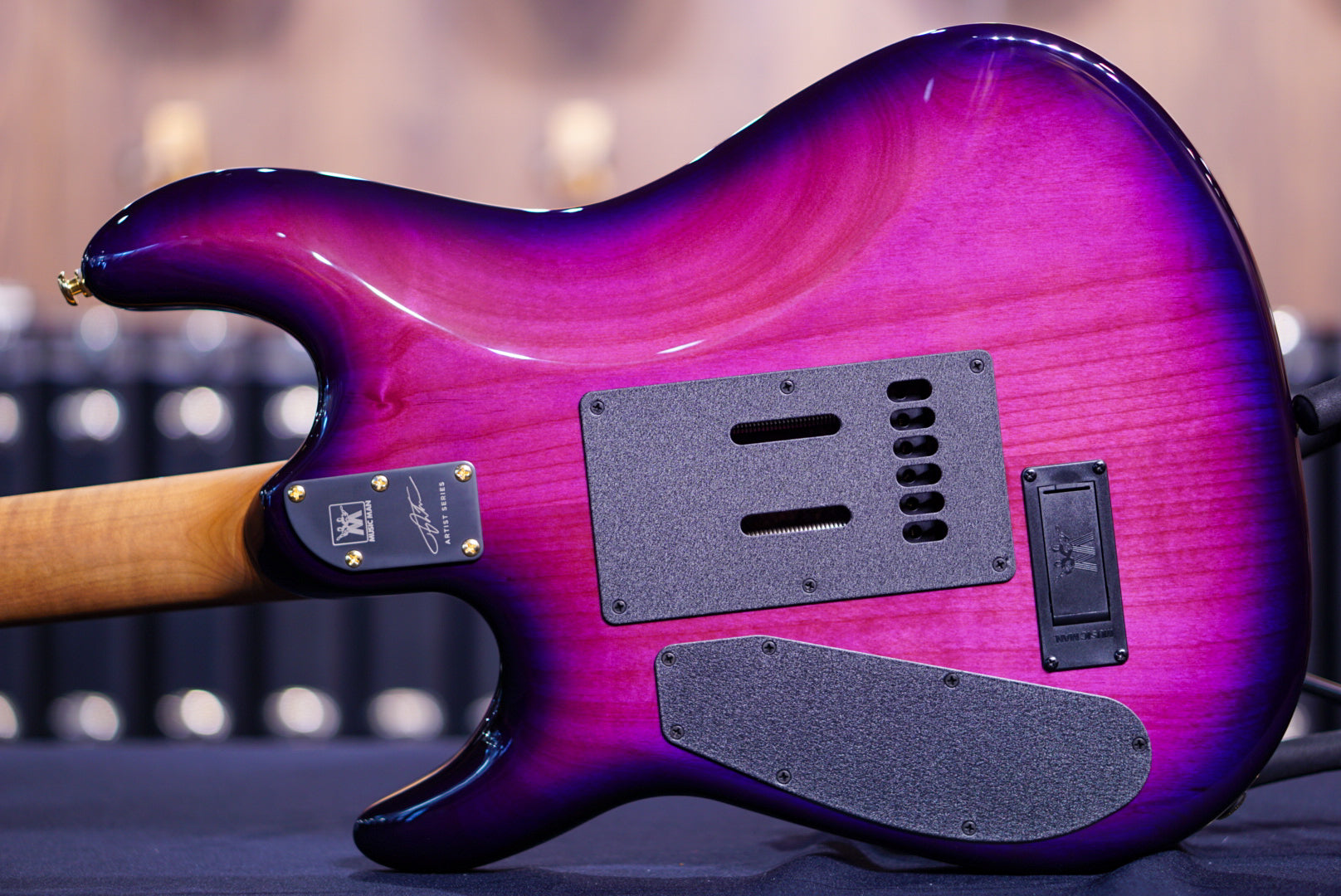 Ernieball musicman Jason Richardson 6-string Cutlass Majora Purple S09541 - HIENDGUITAR Musicman GUITAR