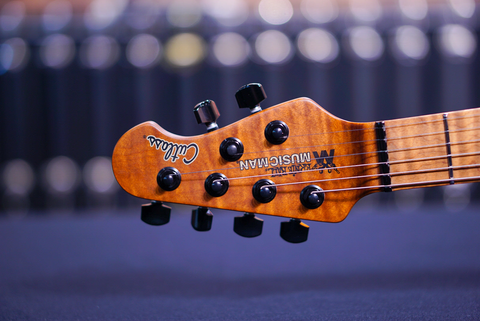 Ernie Ball Music Man cutlass HT SSS raspberry burst H04803 - HIENDGUITAR Musicman GUITAR