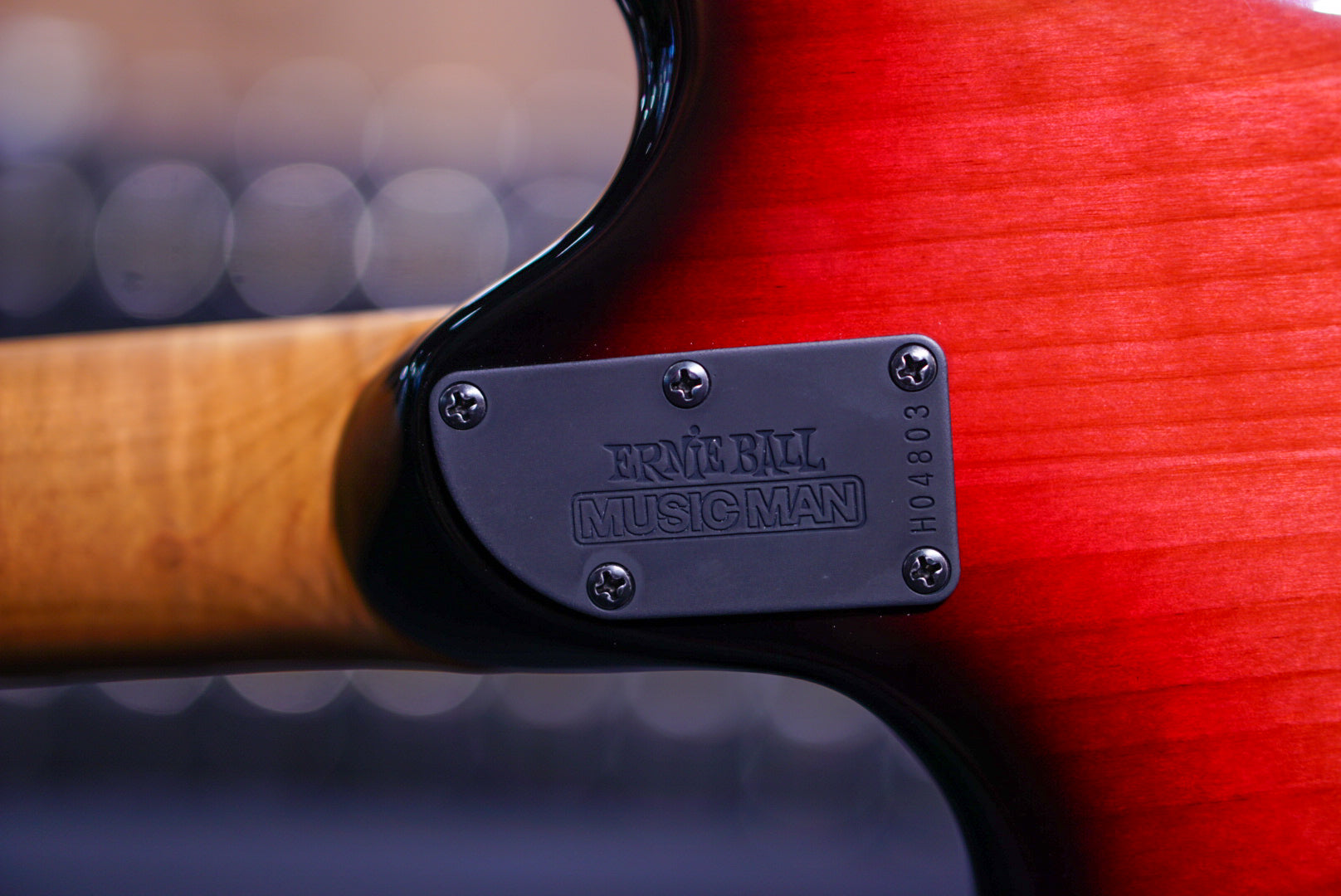 Ernie Ball Music Man cutlass HT SSS raspberry burst H04803 - HIENDGUITAR Musicman GUITAR