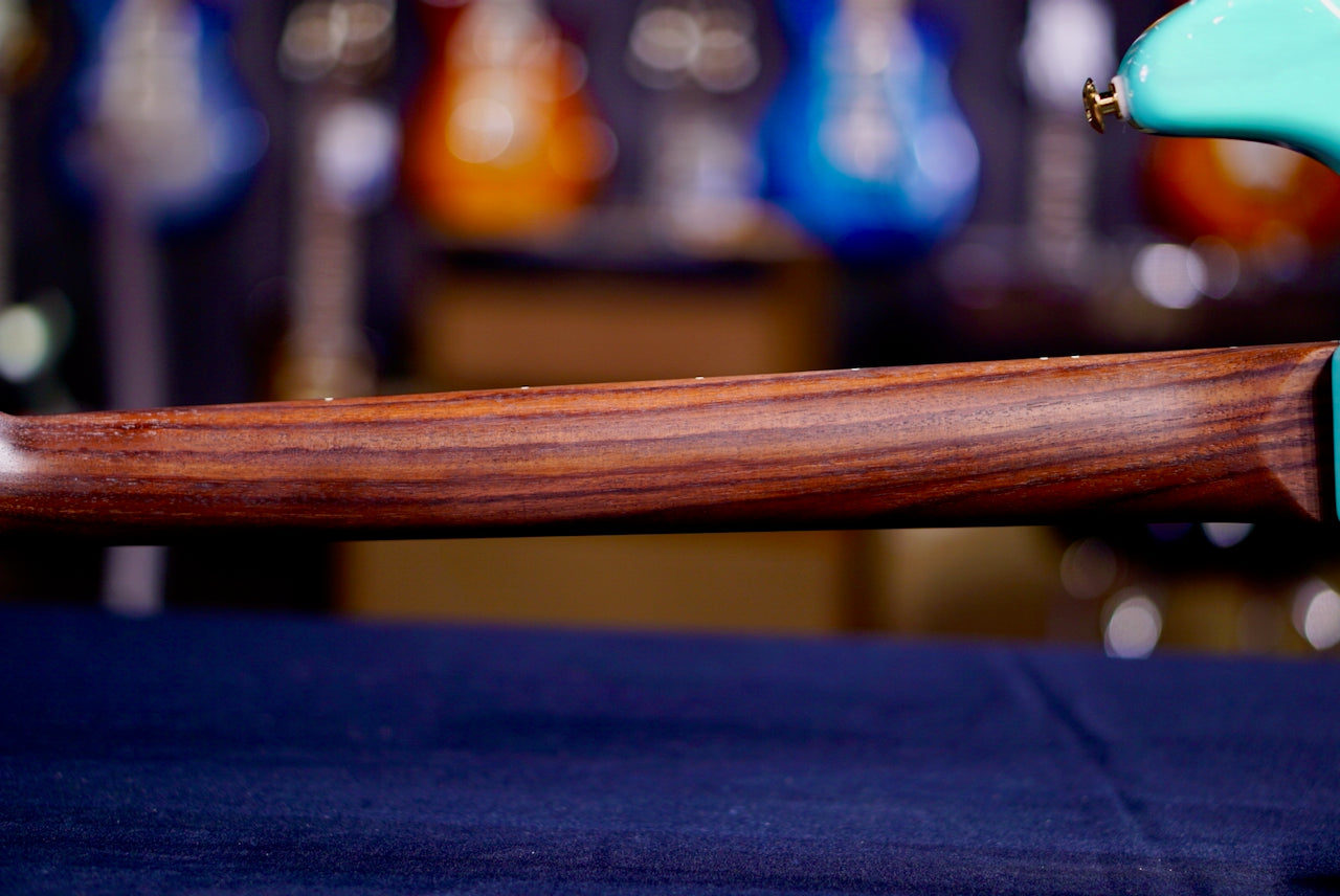 Suhr Classic S Custom Trans seafoam Green Rosewood Neck & Gold Package 85891