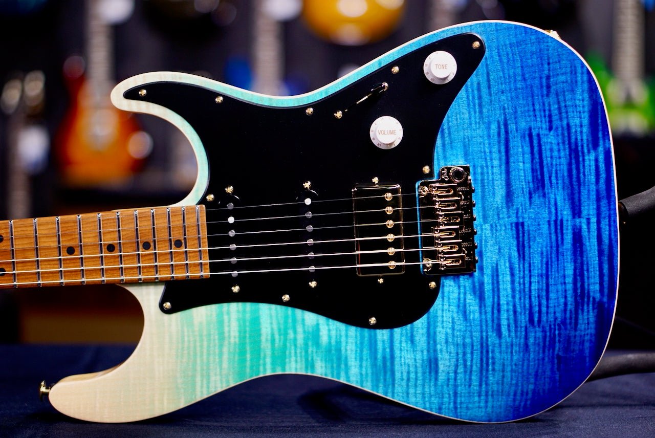 Suhr Standard Custom Aqua Blue Gradient 85776