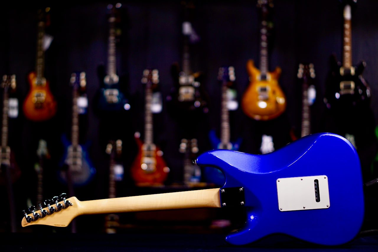 Suhr Limited Edition Classic S Indigo Metallic SSS Rosewood 84908