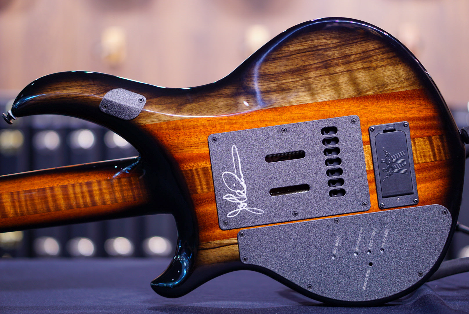 Ernie Ball Music Man John Petrucci Limited-edition Maple Top Majesty 7-string Spice Melange M017068 - HIENDGUITAR Musicman GUITAR