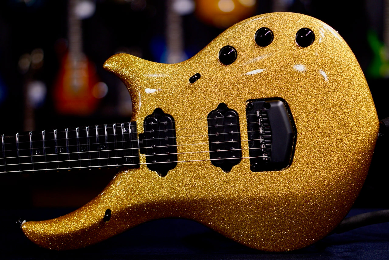 Music Man John Petrucci Majesty BFR Gold Sparkle Namm Limited M06548