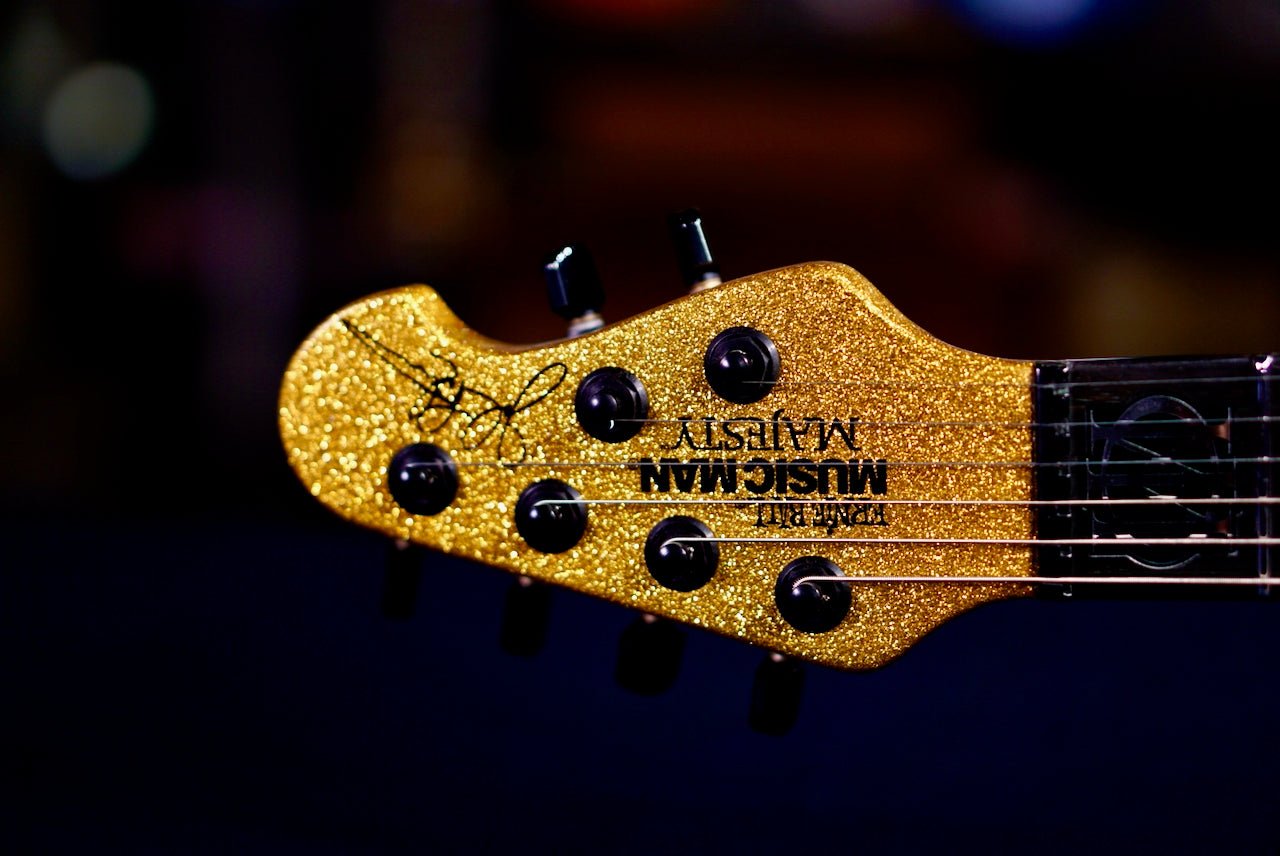 Music Man John Petrucci Majesty BFR Gold Sparkle Namm Limited M06548