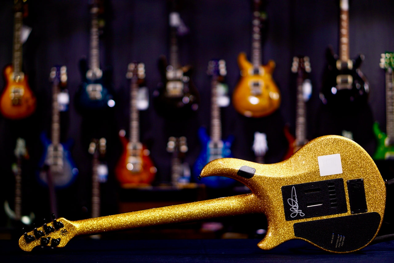 Music Man John Petrucci Majesty BFR Gold Sparkle Namm Limited M06548