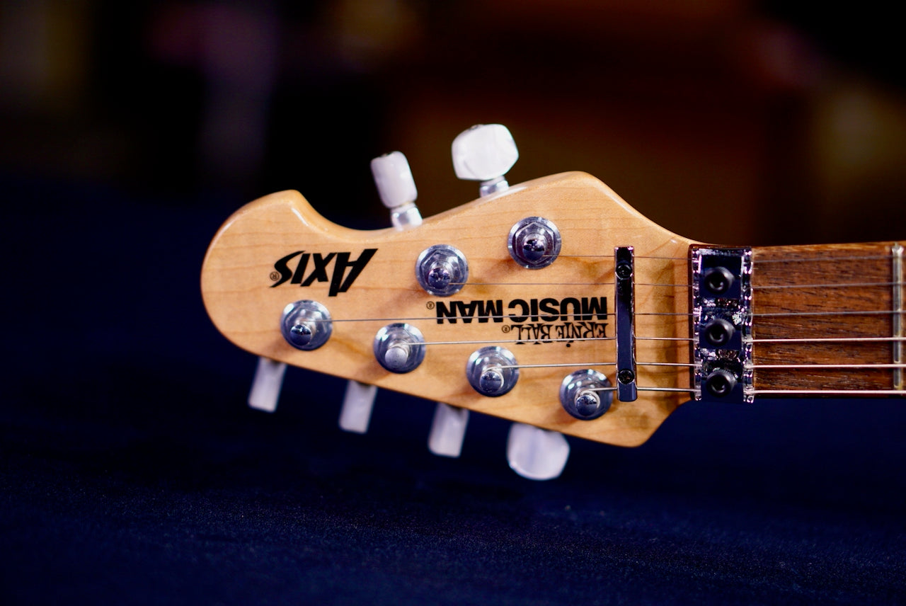 Ernie Ball Music Man Axis - Natural Gloss Flame - Maple G81262