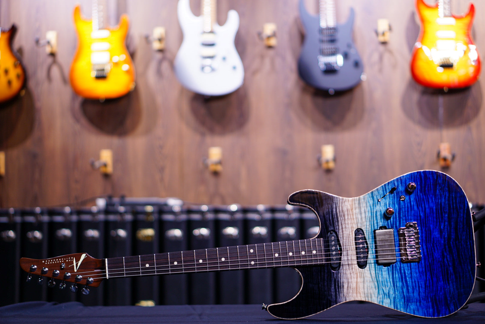 Anderson Drop Top Shorty Ocean Storm Double Wipeout * 02-08-23P * - HIENDGUITAR Anderson GUITAR