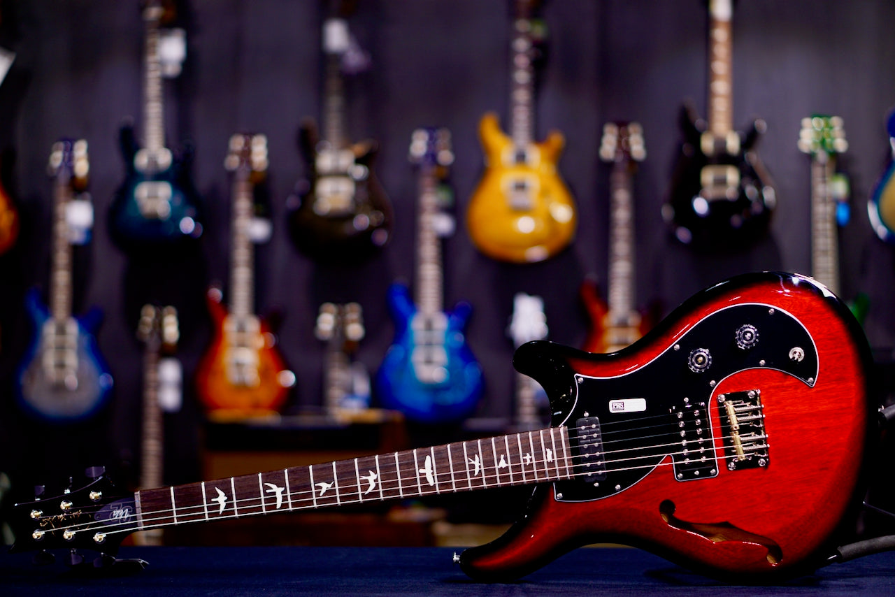 PRS S2 Vela Semi-Hollow Scarlet Sunburst S2082936